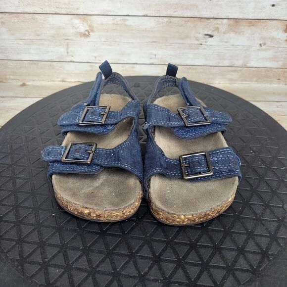 Osh Kosh Kids 7C Open Toe Blue Sandals - Picture 5 of 11
